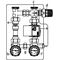 OV Kessel-Anbindesys Regumat RTA-130 VL DN 25 mit Wilo Yonos PARA 25/6 RKC
