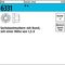Sechskantmutter DIN 6331 Bund M8 SW 13 A 4 10 Stück - VPE: 10