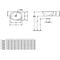 V&B Einbauwaschtisch LOOP & FRIENDS ohne ÜL, ov 505x360mm we C+