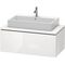 Duravit Waschtischunterbau L-CUBE 1020x547mm 1 Ausz. we hgl La ES Ah mitte