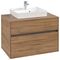 V&B Waschtischunterschrank COLLARO 800x548x500mm WT mttg Kansas Oak