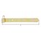 Ladenband L.400x16x45mm S.5mm STA galv.verz.d.pass.D.16mm rd GAH