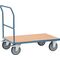 Plattformwagen Ladeflächen L1200xB800mm STA taubenblau Trgf.600kg PROMAT