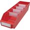 Regalkasten L400xB120xH95mm rot PP