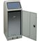 Wertstoffsammler 70l H1000xB400xT380mm lichtgrau verz. Einsatz,Trethebel STUMPF