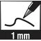Paper Mate Kugelschreiber Flexgrip Ultra RT S0190393 M schwarz