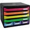 Exacompta Schubladenbox STORE-BOX MINI 307798D 7Schübe harlekin