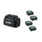 EUROLITE Set 4x AKKU IP Flat Light 3 sw + Soft-Bag