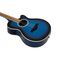 DIMAVERY AW-400 Westerngitarre, blueburst