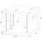 ROADINGER Stahl-Rack SR-19, 8HE