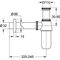 Grohe Geruchsverschluss 1 1/4Zoll f WT chr