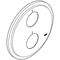 Grohe Rosette Atrio für THM UP FMS Brause/Wanne chrom
