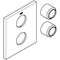 Grohe Rosette chrom