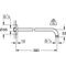 Grohe Brausearm RAINSHOWER Ausldg 380mm chr