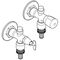 Grohe Außenwandventil EUROTEC 1/2Zoll chr m Sicherungseinrichtung Typ HD
