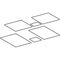 KG Auszug Einlegmatten Set, myDay WT-US, Modell 824100-824103