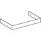 KG Abstand-Reling, Lava, Acanto HWB- US 45 zu Art.-Nr.: 500.608.JK.2