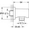 GROHE Wandanschlussbogen Rainshower 1/2" rd Ros co sun gebü