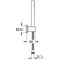Grohe Wha RAINSHOWER AQUA CUBE STICK 1 Strahlart chrom