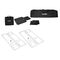EUROLITE 2x Stage Stand variabel inkl. Cover und Tasche, schwarz