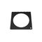 EUROLITE Filterrahmen PAR-56 Spot 4-eckig sw