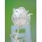 EUROPALMS Kristallrose, Kunstblume, transparent, 81cm 12x