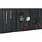 Lochwand Gesamt-B1200xH600mm B400xH600mm m.12 Standardhaken