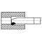 Inneneckdrehmeißel DIN 4974ISO9 10x10mm HM P25/30 re. Wilke, 5 Stück