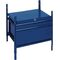 Schubladenelement LOGS 100 H520xB540xT390mm 2 Schubl.abschl.blau RAL 5022 LOGS