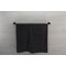 Duravit Badetuchhalter STARCK T 810mm schwarz matt