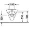 Duravit Wand-WC D-CODE flach, 355x540mm weiß