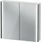 Duravit Spiegelschrank XVIU Sensor-Version 800x820x156mm Prof. sw ma