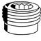 Grohe Adapter 1/2"x3/8" chr