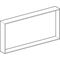 Geberit Lichtspiegel CITTERIO 1184x584x14mm, 28 W Rahmen beige