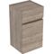 Geberit Seitenschrank RENOVA PLAN 700x390x360mm Folie Nussbaum hickory