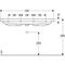 Geberit Waschtisch Light iCon 1200x480mm o Hahnloch ohne Überlauf weiß