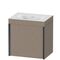 Duravit Waschtischunterbauset XVIU 450x480mm o HL Cha ma / we s-matt Ra 84