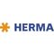 HERMA Anhängezettel 6070 80x150mm Kunststofföse Faltecken 250St.