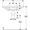 Geberit Waschtisch ACANTO 750x482mm m Abl. HL und Überlauf weiß