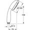 Grohe Handbrause TEMPESTA 100 100mm chr