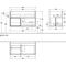 V&B Waschtischunterschrank FINION 996x591x498mm Regalele. go ma White Matt