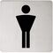 Keuco Türschild PLAN Symbol Herren ES