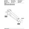 Keuco Stützklappgriff PLAN CARE Waschtisch 650mm vc/sw