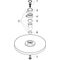 Tellerkopfbrause 240 1jet AXOR STARCK DN 15 chrom