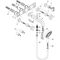 3-Loch Wannenarmatur AXOR CITTERIO DN 15 UP m Platte mit Kreuzgriffen chrom
