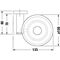 Duravit Seifenhalter D-CODE mit Schale rechts chrom