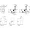 V&B Stand-WC O.NOVO ti., 360x670mm Abgang senkrecht we C+