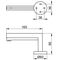 Keuco Toilettenpapierhalter EDITION 90 offene Form vc