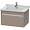 Duravit Waschtischunterbau KETHO 465x800x410mm basalt matt