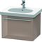 Duravit Waschtischunterbau X-LARGE 458x600mm cappucino hochglanz